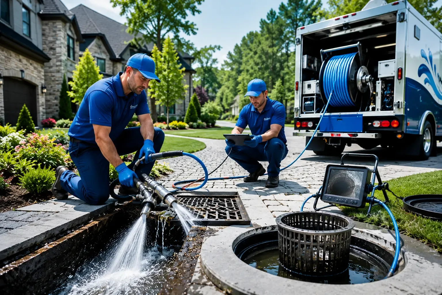 Local outdoor drain cleaning professionals in Clinton, IL