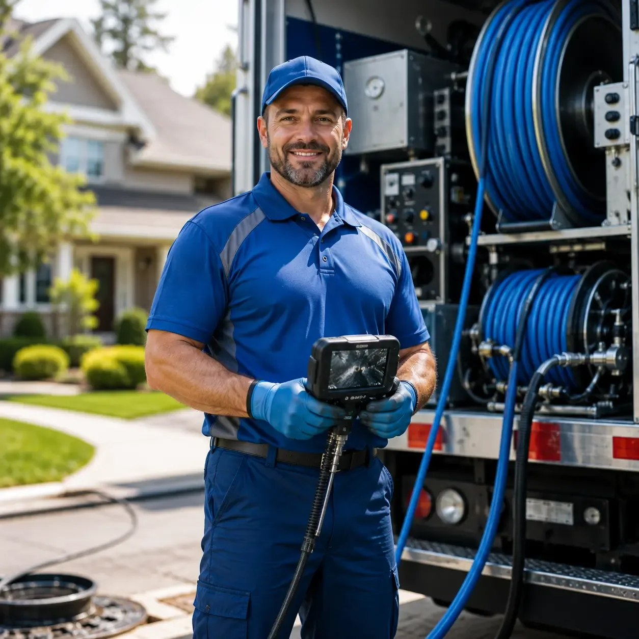 Local outdoor drain cleaning specialists in Clinton, IL